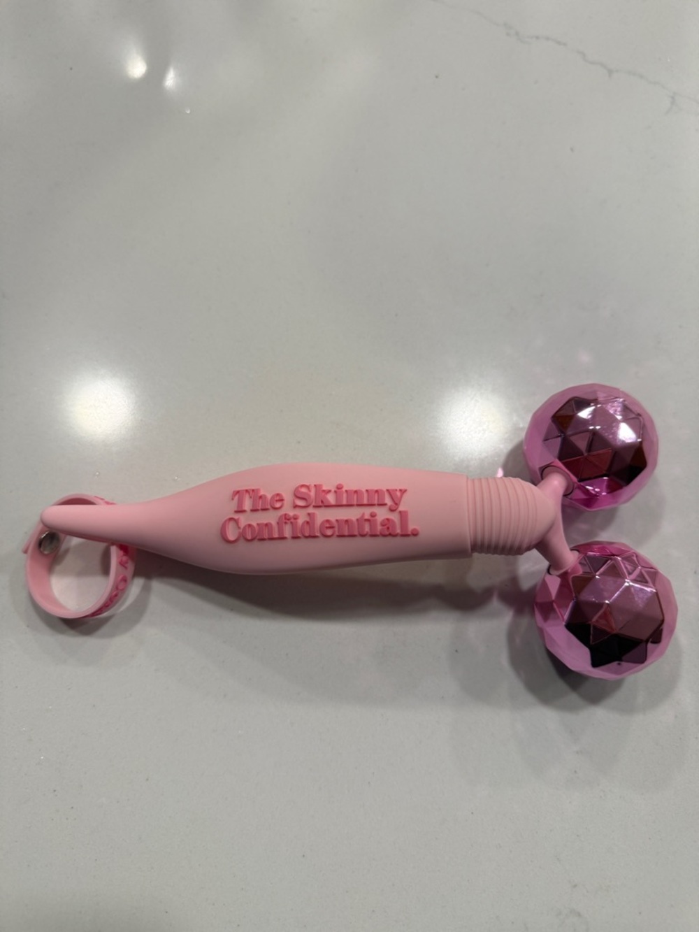 The Skinny Confidential Pink Balls Facial Roller